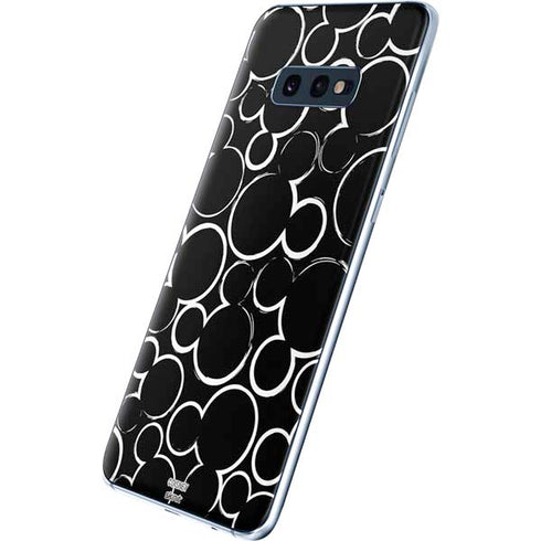 Disney Mickey Mouse Logo Pattern Galaxy S10e Skin