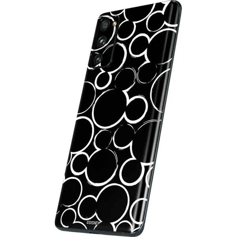Disney Mickey Mouse Logo Pattern Galaxy S20 Fan Edition Skin