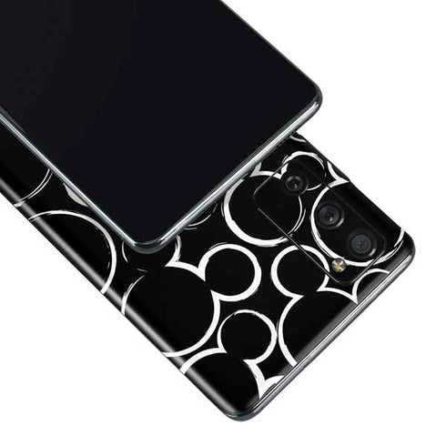Disney Mickey Mouse Logo Pattern Galaxy S20 Fan Edition Skin