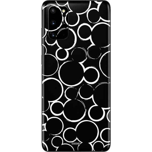 Disney Mickey Mouse Logo Pattern Galaxy S20 Plus Skin