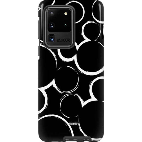 Disney Mickey Mouse Logo Pattern Galaxy S20 Ultra 5G Pro Case