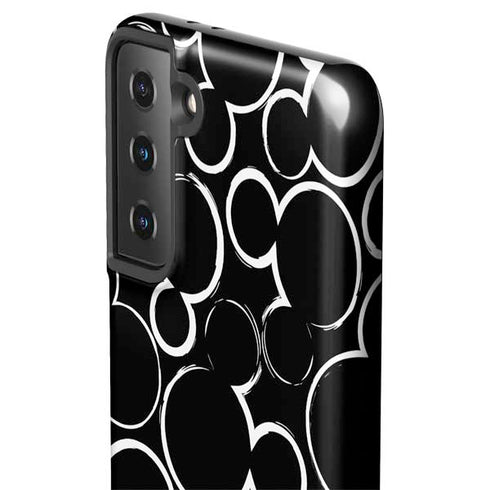 Disney Mickey Mouse Logo Pattern Galaxy S21 FE Pro Case