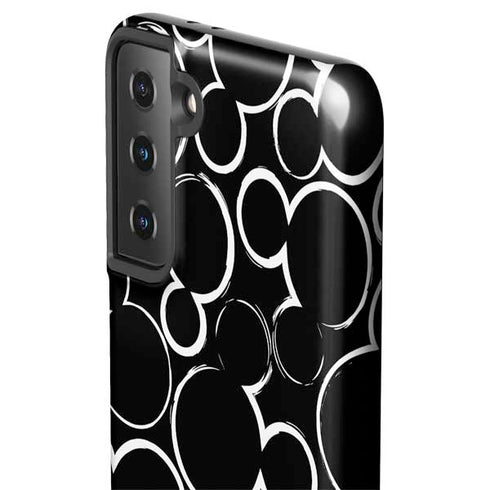 Disney Mickey Mouse Logo Pattern Galaxy S21 Plus 5G Pro Case