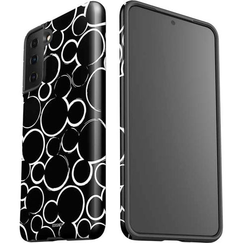 Disney Mickey Mouse Logo Pattern Galaxy S21 Plus 5G Pro Case