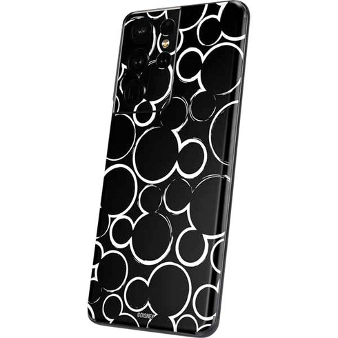 Disney Mickey Mouse Logo Pattern Galaxy S21 Ultra 5G Skin