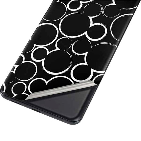 Disney Mickey Mouse Logo Pattern Galaxy S21 Ultra 5G Skin