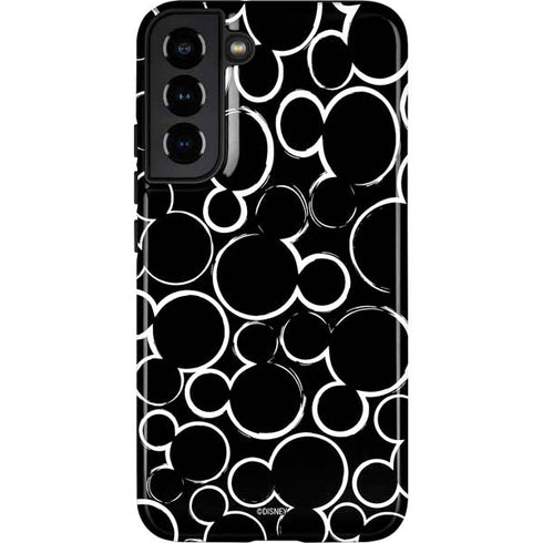 Disney Mickey Mouse Logo Pattern Galaxy S22 Plus Pro Case