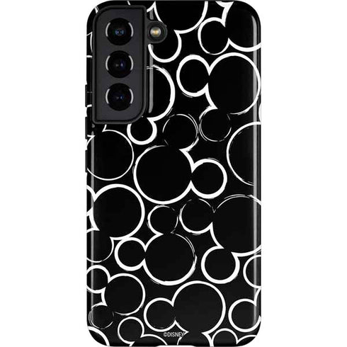 Disney Mickey Mouse Logo Pattern Galaxy S22 Pro Case