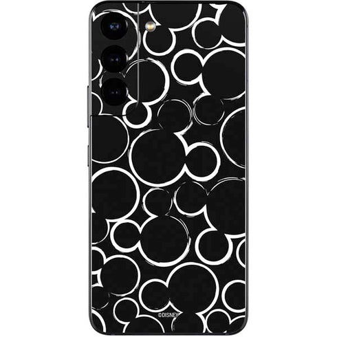Disney Mickey Mouse Logo Pattern Galaxy S22 Skin