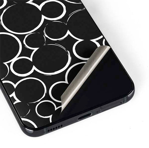 Disney Mickey Mouse Logo Pattern Galaxy S22 Skin