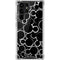 Disney Mickey Mouse Logo Pattern Galaxy S22 Ultra Clear Case