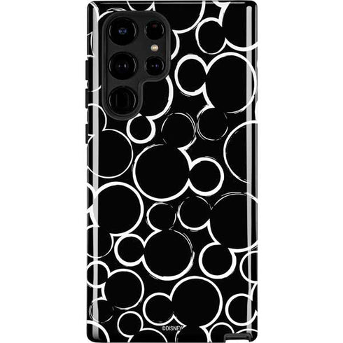 Disney Mickey Mouse Logo Pattern Galaxy S22 Ultra Pro Case