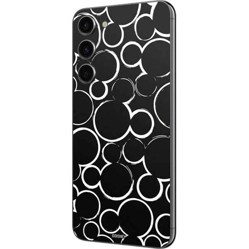 Disney Mickey Mouse Logo Pattern Galaxy S23 Plus Skin