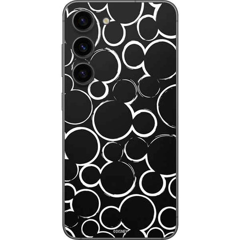 Disney Mickey Mouse Logo Pattern Galaxy S23 Skin