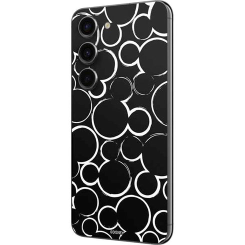 Disney Mickey Mouse Logo Pattern Galaxy S23 Skin