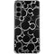 Disney Mickey Mouse Logo Pattern Galaxy S24 Plus Clear Case
