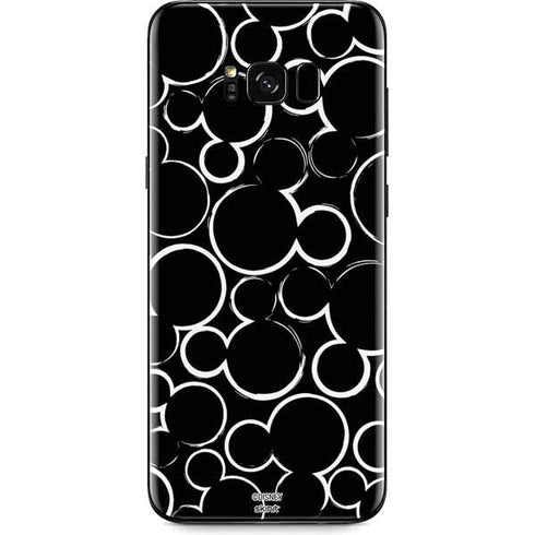 Disney Mickey Mouse Logo Pattern Galaxy S8 Skin