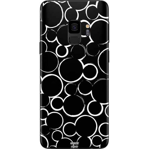 Disney Mickey Mouse Logo Pattern Galaxy S9 Skin