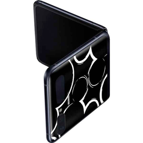 Disney Mickey Mouse Logo Pattern Galaxy Z Flip Skin