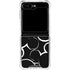 Disney Mickey Mouse Logo Pattern Galaxy Z Flip5 5G Clear Case