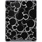 Disney Mickey Mouse Logo Pattern iPad Pro 12.9in (2020) Clear Case