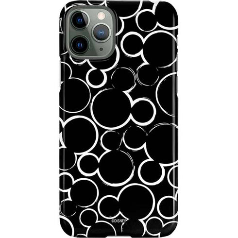 Disney Mickey Mouse Logo Pattern iPhone 11 Pro Lite Case