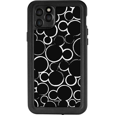 Disney Mickey Mouse Logo Pattern iPhone 11 Pro Max Waterproof Case