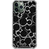 Disney Mickey Mouse Logo Pattern iPhone 12 Pro Max Clear Case