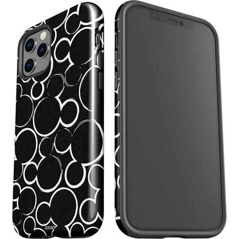 Disney Mickey Mouse Logo Pattern iPhone 12 Pro Max Impact Case