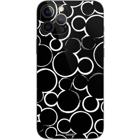Disney Mickey Mouse Logo Pattern iPhone 12 Pro Max Skin