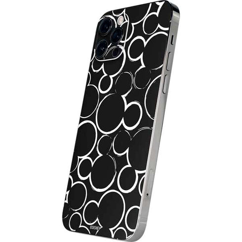 Disney Mickey Mouse Logo Pattern iPhone 12 Pro Max Skin