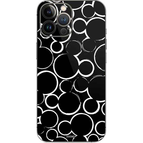 Disney Mickey Mouse Logo Pattern iPhone 13 Pro Max Skin