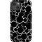 Disney Mickey Mouse Logo Pattern iPhone 14 Impact Case