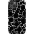 Disney Mickey Mouse Logo Pattern iPhone 15 Impact Case