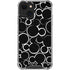 Disney Mickey Mouse Logo Pattern iPhone 14 Plus Clear Case