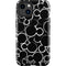 Disney Mickey Mouse Logo Pattern iPhone 14 Plus Impact Case