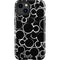 Disney Mickey Mouse Logo Pattern iPhone 15 Plus Impact Case
