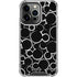 Disney Mickey Mouse Logo Pattern iPhone 15 Pro Clear Case