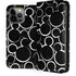 Disney Mickey Mouse Logo Pattern iPhone 14 Pro Max Folio Case