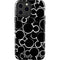 Disney Mickey Mouse Logo Pattern iPhone 14 Pro Max Impact Case