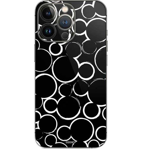 Disney Mickey Mouse Logo Pattern iPhone 15 Pro Skin