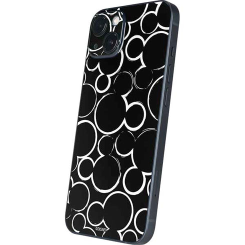 Disney Mickey Mouse Logo Pattern iPhone 14 Skin