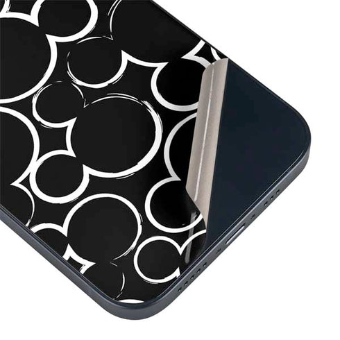 Disney Mickey Mouse Logo Pattern iPhone 14 Skin