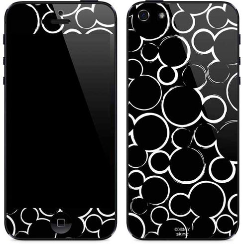 Disney Mickey Mouse Logo Pattern iPhone 5/5s/5SE Skin
