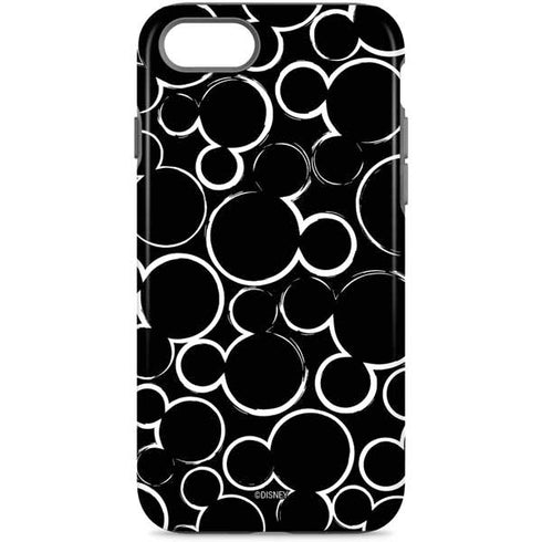 Disney Mickey Mouse Logo Pattern iPhone 8 Pro Case