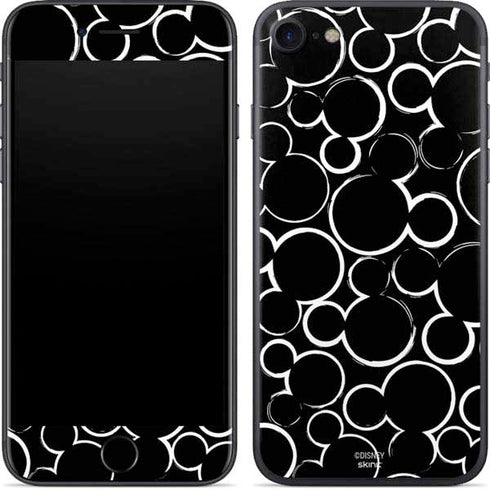 Disney Mickey Mouse Logo Pattern iPhone 8 Skin