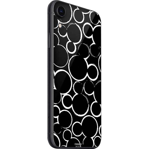 Disney Mickey Mouse Logo Pattern iPhone SE (2nd & 3rd Gen) Skin