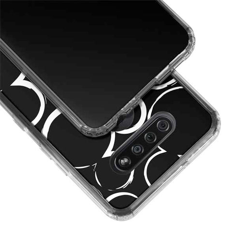 Disney Mickey Mouse Logo Pattern LG K51/Q51 Clear Case