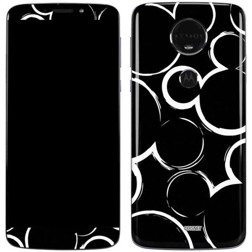 Disney Mickey Mouse Logo Pattern Moto E5 Plus Skin