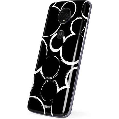 Disney Mickey Mouse Logo Pattern Moto E5 Plus Skin